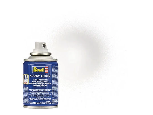 Revell 01 Clear, Gloss, Spray Color, 100ml 1 Revell 01 Clear, Gloss, Spray Color, 100ml