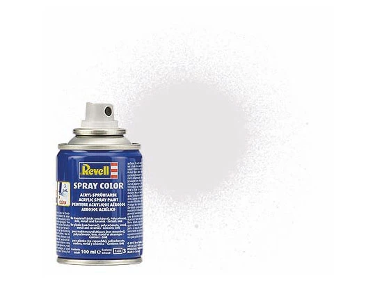 Revell 02 Clear, Matt, Spray Color, 100ml 1 Revell 02 Clear, Matt, Spray Color, 100ml