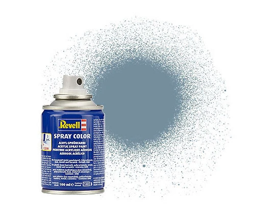 Revell 57 Grey, Matt, Spray Color, 100ml 1 Revell 57 Grey, Matt, Spray Color, 100ml