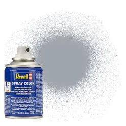 Revell 90 Silver, Metallic, Spray Color, 100ml