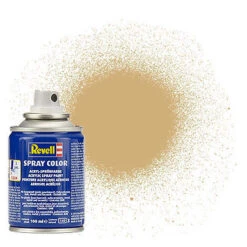 Revell 94 Gold, Metallic, Spray Color, 100ml
