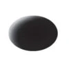 Revell 08 Black, Matt, Aqua Color, 18ml, RAL 9011