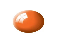 Revell 30 Orange, Gloss, Aqua Color, 18ml