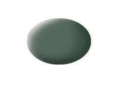 Revell 67 Greenish Grey, Matt, Aqua Color, 18ml, RAL 7009
