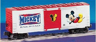 Lionel 6-36257 Disney Mickey Mouse Hi-Cube Boxcar 1 Lionel 6-36257 Disney Mickey Mouse Hi-Cube Boxcar