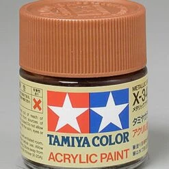 Tamiya Color Acrylic X-34 Metallic Brown - 23ml Bottle