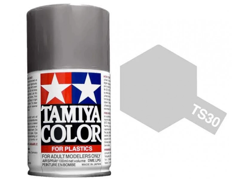 Tamiya TS-30 Silver Leaf - 100ml Spray Can 1 Tamiya TS-30 Silver Leaf - 100ml Spray Can