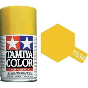 Tamiya TS-34 Camel Yellow - 100ml Spray Can 1 Tamiya TS-34 Camel Yellow - 100ml Spray Can