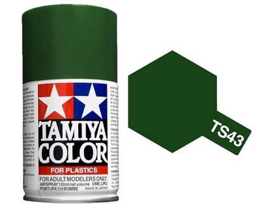 Tamiya TS-43 Racing Green - 100ml Spray Can 1 Tamiya TS-43 Racing Green - 100ml Spray Can