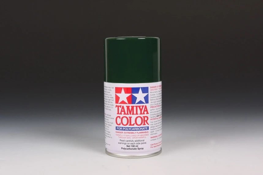 TAMIYA PS-9 GREEN SPRAY 100ML (for RC Cars) 1 TAMIYA PS-9 GREEN SPRAY 100ML (for RC Cars)