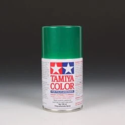 TAMIYA PS-17 METALLIC GREEN SPRAY 100ML (for RC Cars)