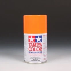 TAMIYA PS-24 FLUORESCENT ORANGE SPRAY 100ML (for RC Cars)