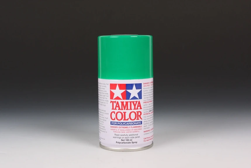 TAMIYA PS-25 BRIGHT GREEN SPRAY 100ML (for RC Cars) 1 TAMIYA PS-25 BRIGHT GREEN SPRAY 100ML (for RC Cars)