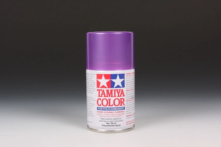 TAMIYA PS-46 IRIDESCENT PURPLE/GREEN SPRAY 100ML (for RC Cars) 1 TAMIYA PS-46 IRIDESCENT PURPLE/GREEN SPRAY 100ML (for RC Cars)