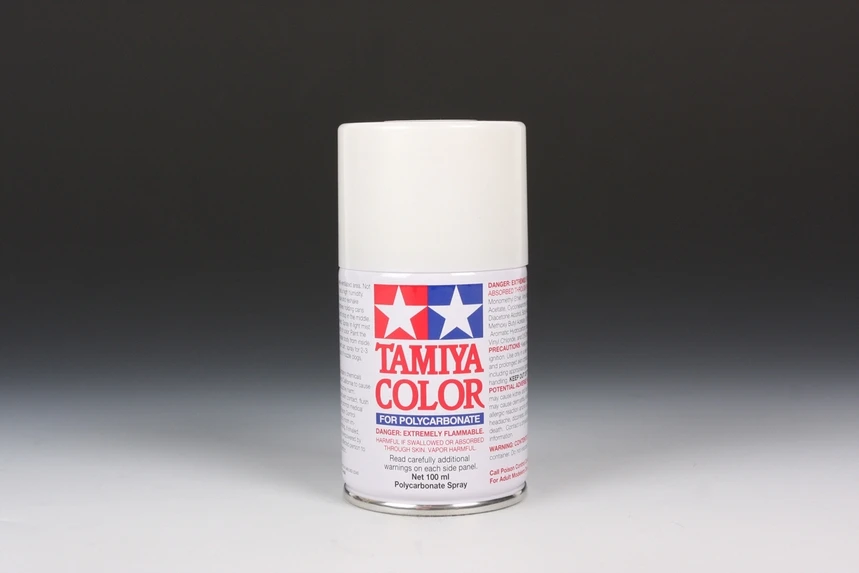 TAMIYA PS-57 PEARL WHITE SPRAY 100ML (for RC Cars) 1 TAMIYA PS-57 PEARL WHITE SPRAY 100ML (for RC Cars)