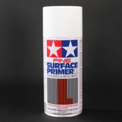 Tamiya FINE SURFACE PRIMER L WHITE 180ml SPRAY (#87044)