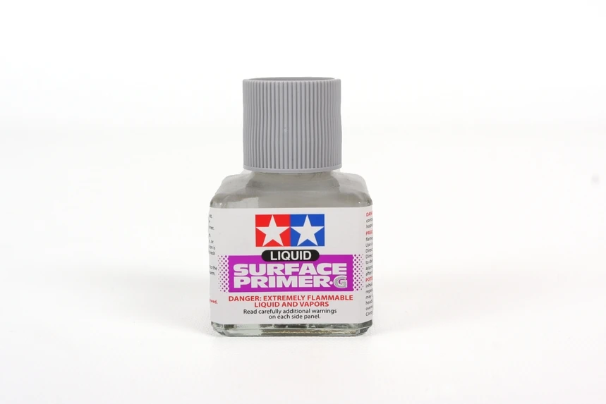 Tamiya LIQUID SURFACE PRIMER 40ml (#87075) 1 Tamiya LIQUID SURFACE PRIMER 40ml (#87075)