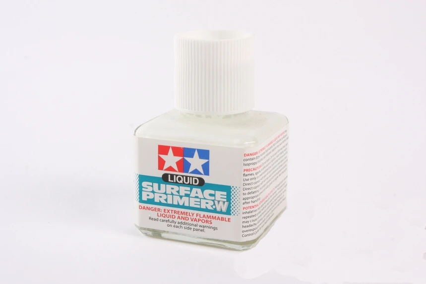 Tamiya LIQUID SURFACE PRIMER (WHITE) 40ml (#87096) 1 Tamiya LIQUID SURFACE PRIMER (WHITE) 40ml (#87096)