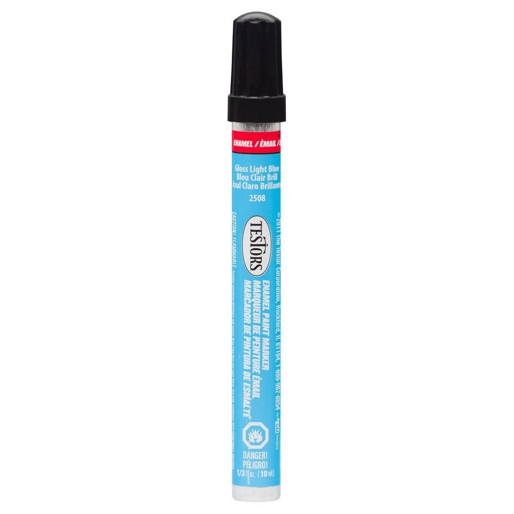 TESTORS Light Blue - Gloss - Enamel Marker 1 TESTORS Light Blue - Gloss - Enamel Marker