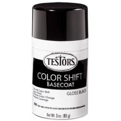 Gloss Black Basecoat 3 Oz. Color Shift Aerosols Testors 340912)