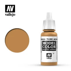 70.860 Medium Flesh Tone Acrylic Vallejo 17ml21