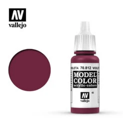 70.812 Violet Red Acrylic Vallejo 17ml43